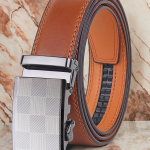 Men Leather Formal Belt